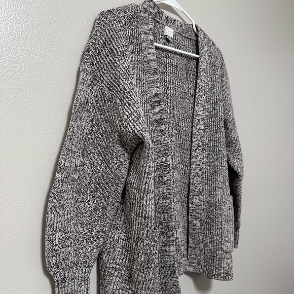 A New Day (Target) - Cardigan - White/Dark Brown - Medium - Picture 3 of 4